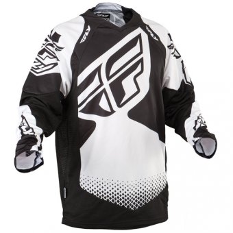 FLY Hemd Evolution Rev schwarz-wei