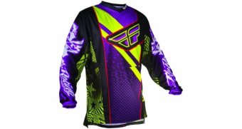 FLY F-16 LTD Jersey black/purple