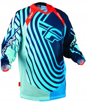 FLY Evolution Sonar Jersey BLU/LT BLU