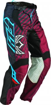 FLY Hose Kinetic RS schwarz-maroon