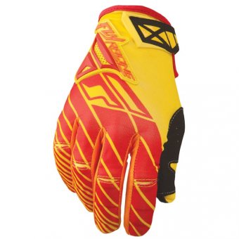 FLY 2014 KINITEC Handschuh orange-schwarz