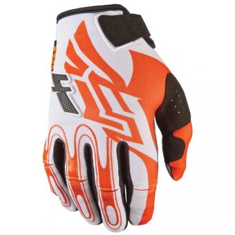 FLY KINITEC Handschuh orange-wei Fly 3