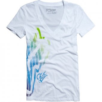 FOX GIRLS Runaway Tee 11 white