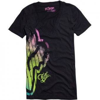 FOX GIRLS Runaway Tee 11 black