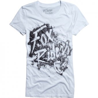 FOX GIRLS No Worries Tee 11 white