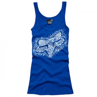 FOX GIRLS Call Me FOX Tank 11 royal blue