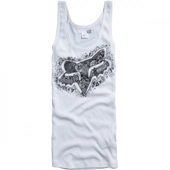 FOX GIRLS Call Me Fox Tank 11 white