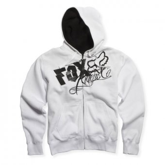 FOX Latin Base Zip Hoody 2010 white