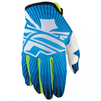 FLY Lite  Handschuh blau-gelb-wei Fly 3