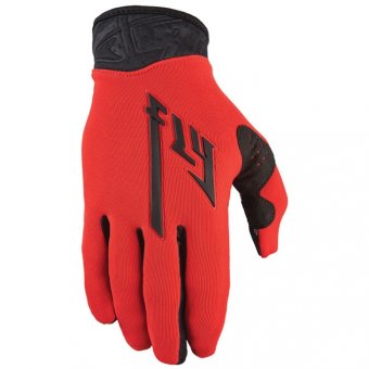 FLY Lite Pro Handschuh rot-schwarz Fly 3