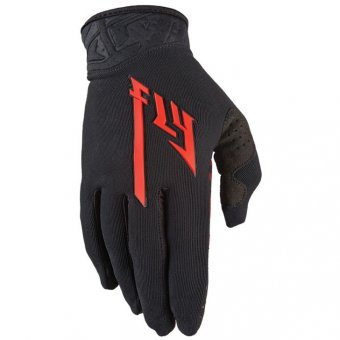 FLY Lite Pro Handschuh schwarz-rot Fly 3