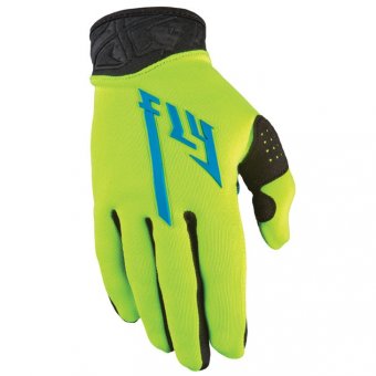 FLY Lite Pro Handschuh gelb-schwarz Fly 3