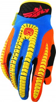 FLY 2014 Handschuhe Evolution blau-gelb-or