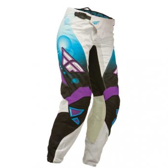 FLY Kinetic Girls Race Hose blau-wei