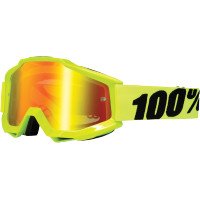 100% ACCURI Brille Neon Gelb /verspiegelt