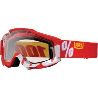 100% ACCURI Brille rot/klar