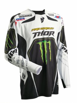 Thore Core Jersey S4 Monster Energie Pro Circuit wei
