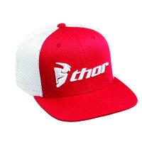 Thor HAT S4 TRUCKER SNAP Red