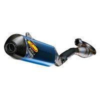 FMF FC 350 Werksreplica 4.1 Komplettanlage Titan blau
