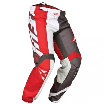 Fly Racing Hose Kinetic Division rot-grau-wei 2015
