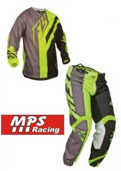 FLY Kinetic Division Set schwarz-grau-neon