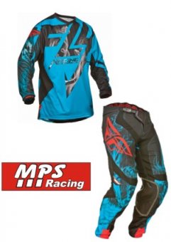 FLY Lite Hydrogen Set schwarz-blau