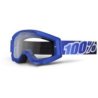 100% STRATA Offroad Brille Blue Lag Clear