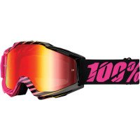 100%  ACCURI Brille Carnival-Mirror Red Lens