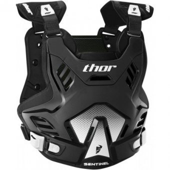 Thor SENTINEL GP S16 ROOST DEFLECTOR BLACK/WHITE