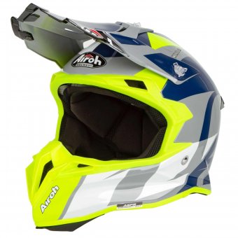 Airoh MX HELMET TERMINATOR OPEN VISION SHOOT Blue Gloss Gr.L