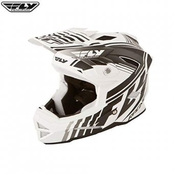 Fly Racing Default Helmet Matte White/black Downhill