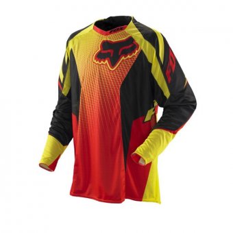 FOX PLATINUM RACE Jersey Red/Yellow