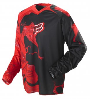 FOX 360SE Jersey INKED Red