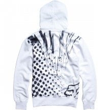 FOX Riot Zip Hoody 11 white