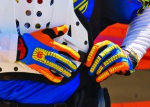 FLY 2014 Handschuhe Evolution blau-gelb-or