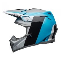 Bell MOTO-9 Flex DIVISION Matte/Gloss white/black/blue