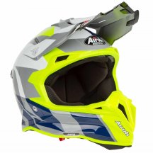 Airoh MX HELMET TERMINATOR OPEN VISION SHOOT Blue Gloss Gr.L